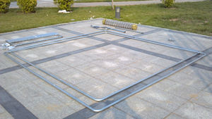 Grande utilisation résistante de chenil de chien de grillage en métal pour la ferme extérieure d'arrière-cour avec l'anti-ultraviolet - Product Image 3