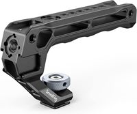 Poignée supérieure légère avec griffe porte-accessoires, compatible cage de caméra DSLR, poignée universelle avec 5 adaptateurs griffe porte-accessoires et griffe porte-accessoires