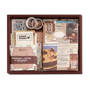Collection Rétro Chaleur : Coffret Cadeau Journal en Papier Kawaii Artistique Minimaliste avec Reliure Sans Fil Parfaite pour Étudiants - Product Image 1
