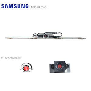 320W แผ่นอลูมิเนียมควอนตั้มเต็มสเปกตรัมสีฟ้า437nm IR UV ปรับความสว่างบานสำหรับ LM301H EVO ไฟ LED เติบโต - Product Image 3