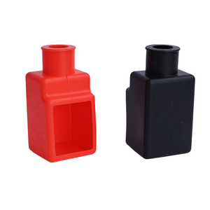 Nhà Máy Bán buôn tùy biến logo màu Đen bất kỳ hình dạng cáp xe buýt mùa xuân bụi cây Silicone bộ phận cao su - Product Image 2