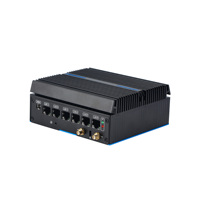 Dispositivo de Firewall |   Mini PC sin Ventilador N100 (4C/4T) con 6x2.5G LAN, DDR5 8GB y SSD de 128GB |   Enrutador de Seguridad de Red Industrial
