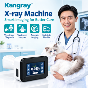 1,9 kg Kleinste Elektrische 245W 350W DR Panorama Veterinär-Röntgengerät für Hunde mit HD Flachdetektor-Einheit - Product Image 4