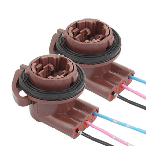 USA Xe 3157 3357 4157 LED Bóng Đèn Phanh Lần Lượt Tín Hiệu Ánh Sáng Đèn Ổ Cắm Adapter Khai Thác Dây Cắm - Product Image 3