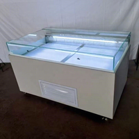 Vitrine réfrigérée ouverte pour pâtisserie, chocolat, desserts, boulangerie, gâteaux, vitrine réfrigérée pour gâteaux