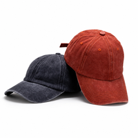 Zonnekleurige Factory Direct OEM ODM Custom Logo Soft Top Vintage Gewassen Katoenen Baseball Cap Ademend Buitenhoed voor Groothandel