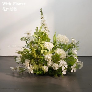 Chất Lượng Cao Nhân Tạo Hoa Bóng Trắng Lụa Tăng Lối Lối đi Hoa Trang Trí Cho Đám Cưới Phục Sinh Giáng Sinh Lễ hội Trang Trí - Product Image 6