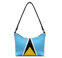 Sac à bandoulière imperméable avec drapeau du Nigeria, sac à main à poignée supérieure pour le travail, les voyages et les tenues quotidiennes