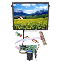 Layar LCD IPS 10.4 inci 500 Nits 30Pin LVDS Vs104T-003A 1024x768 dengan Board Controller LCD Laptop