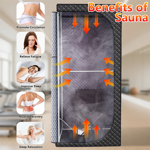 Moderna Carpa de Sauna de Vapor Portátil Ecológica de 1500 Litros con Gran Espacio Personal para el Hogar, para el Cansancio Diario - Product Image 2