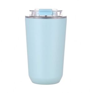 Termo de Acero Inoxidable 304 de 380 ml con Logotipo, Libre de BPA, para Viajes y Automóvil, con Tapa Abatible de Alta Calidad, Taza para Café al Vacío - Product Image 3