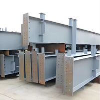 Structure industrielle en acier préfabriquée soudée sur mesure pour bâtiment de bureaux à ossature acier lourde