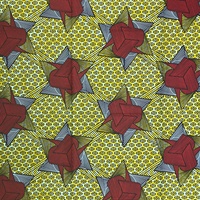 Tela de cera con estampado africano, tela de estampado de cera, estilo java, venta al por mayor