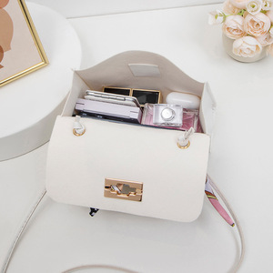 Bolso Bandolera de PU para Mujer, Estilo Bohemio, con Cierre de Cremallera, Diseño Cuadrado Mini Portátil para Uso Diario, Novedad 2026 - Product Image 2