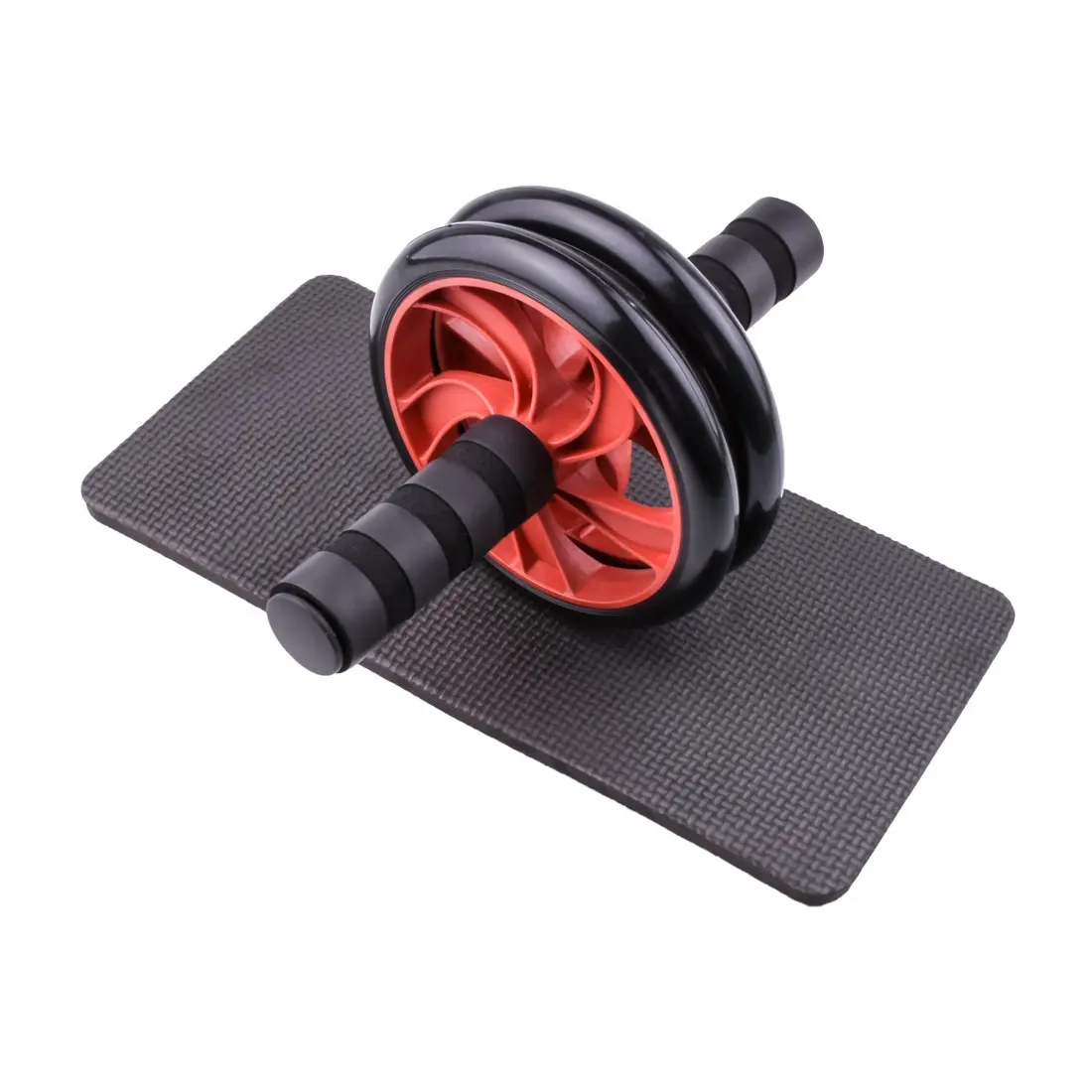 Home Gym Workout Equipment Mute Roller AB Wheel Sliding Push Up Bar For Abdominal Exercise