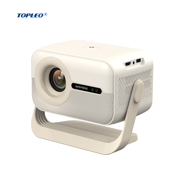 Topleo 1080P Android 14 Smart Home Projector Auto Focus Auto Keystone WiFi 6 BT 5.4 Video Home Theater Projector