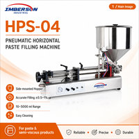 Machine de remplissage pneumatique horizontale de nouvelle conception 50-2500 ml pour pâtes, crèmes cosmétiques et savons liquides, prête à être expédiée