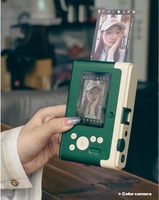 Appareil photo rétro D1 Pro avec impression photo sans fil, lumière d'appoint CCD, appareil photo portable, mise au point automatique, imprimante photo couleur miniature personnalisée