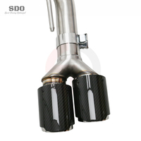 Système d'échappement complet SDO pour Cadillac CT4 LSY 2.0T 2020-2026 en acier inoxydable avec collecteur droit et soupape électronique