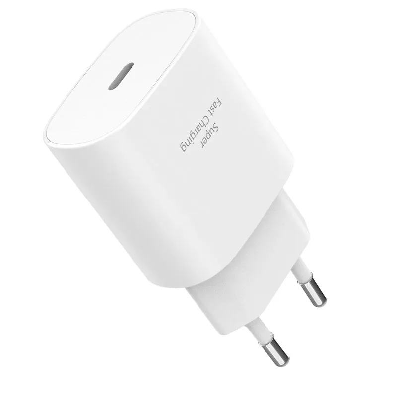 Fast Super Charging 25W USB Type C PD Fast Quick Charger for Samsung Galaxy Note 10/Note 20/S20 with type c to type c cable