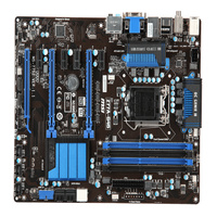 Carte mère MSI Z77A-G45 d'occasion avec chipset Intel Z77 prend en charge les processeurs Intel Core i7 /i5 /i3 de 3e génération utilisés pour les ordinateurs de bureau