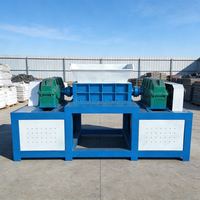 Déchiqueteuse de pneus mobile compacte pour usine de recyclage du caoutchouc, export direct usine