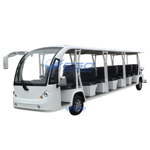 Vente en gros de voitures électriques à 4 roues pour adultes, 72V, 8 à 23 places, bus touristique, bus de navette - Product Image 1