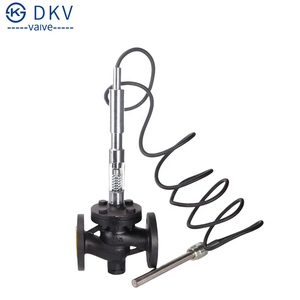 DKV ZZWP Self Operated <strong>Temperature</strong> <strong>Control</strong> Heating Cooling <strong>Valve</strong> Steam Hot Water WCB Self-Acting <strong>Temperature</strong> Regulating <strong>Valve</strong> - Product Image 2