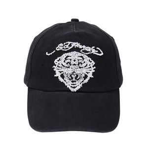 オリジナル刺繍ラインストーンパール5パネルCRIMEビアードハットメキシコパーソナライズドバーバスハット - Product Image 1