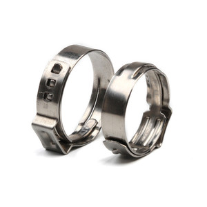 140 cái duy nhất tai stepless Hose Clamps Hose clip kẹp kìm 5.<span class=keywords><strong>3</strong></span>-20.<span class=keywords><strong>3</strong></span> thép không gỉ nhiên liệu Hose cinch kẹp Nhẫn - Product Image 4