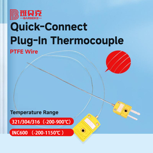 Độ chính xác cao thép không gỉ phản ứng nhanh probe cảm biến cặp nhiệt điện k-loại t/J/E OEM tùy chỉnh Nhà Máy Giá ODM hỗ trợ - Product Image 2