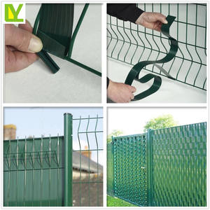 France 4.7cm x 50m with100 <span class=keywords><strong>Clips</strong></span> Dur PVC Bande Écran Clôture D'intimité Chaîne Lien Armure Clôture Occultation PVC Kit Panneau <span class=keywords><strong>Rigide</strong></span> - Product Image 2