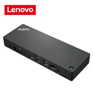 جهاز Lenovo 40B00135 Thunderbolt 4 ThinkPad Universal Dock 8K, يدعم شاشة حتى 100 واط