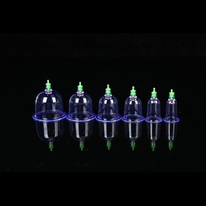Juego de 6 ventosas de vacío con pistola de succión para masaje de espalda, ventosas corporales, desintoxicación, anticelulitis, cuidado de la salud - Product Image 6