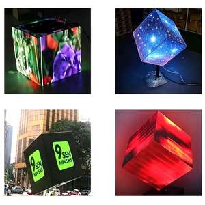 Écran LED d'intérieur en forme de cube P2.5 (système Android et affichage publicitaire graphique) - Product Image 5