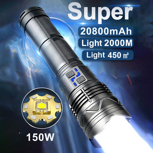 <span class=keywords><strong>Titok</strong></span> Facebook Youtube caliente Super brillante 2KM de largo alcance recargable blanco LED láser linterna antorcha - Product Image 2