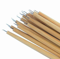 Kit de perruque en dentelle à aiguille ventilée en gros perruque porte-aiguille pour faire des cheveux au crochet outil