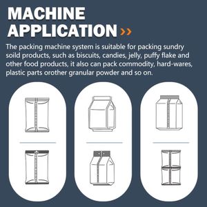 Tự Động Đóng Gói Ngô Phun Ngô Và Máy Mini Popping 30G Để 50G Cho Ngọt Ngào Phồng Flakes Thực Phẩm Máy Đóng Gói - Product Image 2