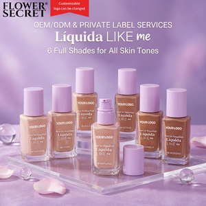 FLOWER SECRET <span class=keywords><strong>Fond</strong></span> <span class=keywords><strong>de</strong></span> <span class=keywords><strong>Teint</strong></span> Liquide 35ml 6 Teintes Tenue 12H Éclatant - Services OEM/ODM & Agences <span class=keywords><strong>de</strong></span> Marques Recherchées - Product Image 1