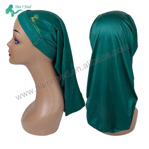 <span class=keywords><strong>Bonnet</strong></span> <span class=keywords><strong>Long</strong></span> <span class=keywords><strong>Cheveux</strong></span> Haute Qualité Personnalisable Logo en Satin, Casquettes Dreadlock Spandex Homme pour Dormir - Product Image 5