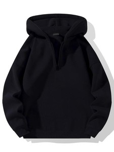 Sudadera con Capucha de Algodón Grueso de Alta Calidad, Estilo Urbano, con Estampado Puff, Unisex, Personalizable con Logotipo, Sudadera con Capucha para Hombre - Product Image 4