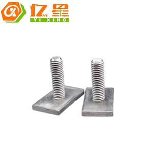 Vis à fente en T en acier inoxydable 304, vis à tête de marteau rectangulaire, écrous de rail en T soudés sur mesure pour machines à profilés en aluminium - Product Image 6