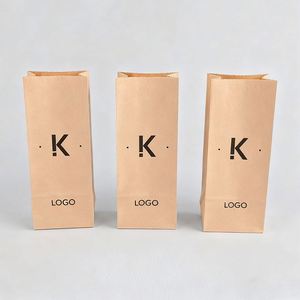 Sac en papier kraft pour pain français de taille personnalisée, sac en papier pour pain long pour boulangerie - Product Image 1