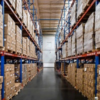 Système de rayonnage sélectif pour palettes, système de stockage d'entrepôt robuste, norme ISO CE, rayonnage industriel en acier