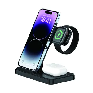 Dropshipping-Produkte 3 in1 Wireless Charger Magnetic 15W Schnell ladung für iPhone 14 13 12 Pro Max für Airpods Pro für Samsung