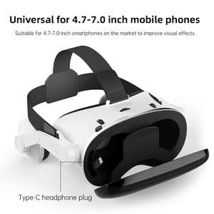 <span class=keywords><strong>Gafas</strong></span> de <span class=keywords><strong>Realidad</strong></span> <span class=keywords><strong>Virtual</strong></span> G18E, Caja de <span class=keywords><strong>Realidad</strong></span> <span class=keywords><strong>Virtual</strong></span>, <span class=keywords><strong>Gafas</strong></span> 3D, Auriculares VR <span class=keywords><strong>para</strong></span> Teléfonos Inteligentes de 4.7 a 7 Pulgadas, Casco VR con Auriculares - Product Image 5