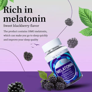 Usine directe Gommes de mélatonine de sommeil personnalisées Vitamines gommeuses naturelles Mélatonine Supplément vitaminique de soutien du sommeil - Product Image 6