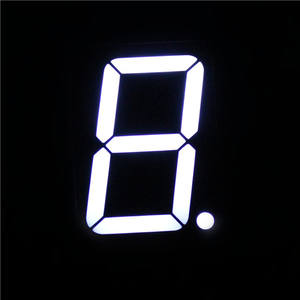 HouKEM-12011-BW 1,2-дюймовый белый светодиодный семисегментный дисплей для помещений, цифровой постер для приветствия в аэропорту, сертифицирован CE ROHS - Product Image 4