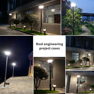 Éclairage solaire extérieur facile à installer pour <span class=keywords><strong>jardin</strong></span> et parc, avec panneau solaire ou <span class=keywords><strong>charge</strong></span> AC - Product Image 6