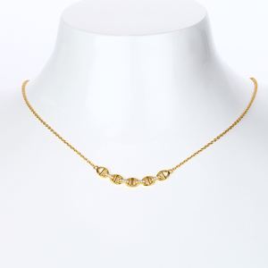 สร้อยคอเงินแท้ S925 แบบโซ่คลิปหนีบกระดาษ สไตล์มินิมอลฝรั่งเศส ยอดขายดีที่สุดจาก SPJ ผู้จัดจำหน่ายเครื่องประดับขายส่ง - Product Image 2